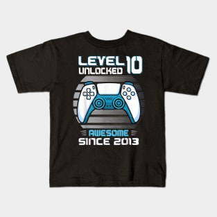 ten 10th Birthday 10 Year Old 2013 Gamer 10yr BDay Son Boys Kids T-Shirt